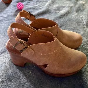 Tan shoes